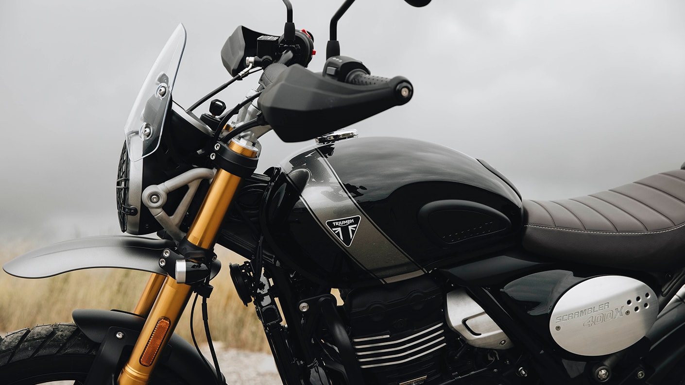 Scrambler 400 X Accessories For the Ride